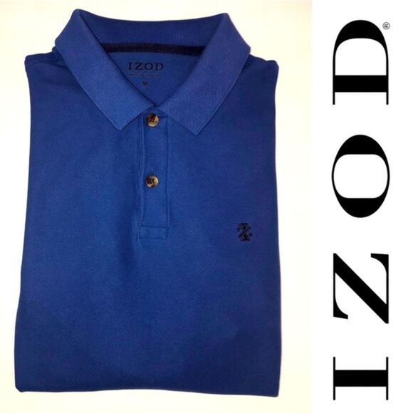 IZOD Royal Blue Polo Style w/Black Logo - Picture 11 of 11